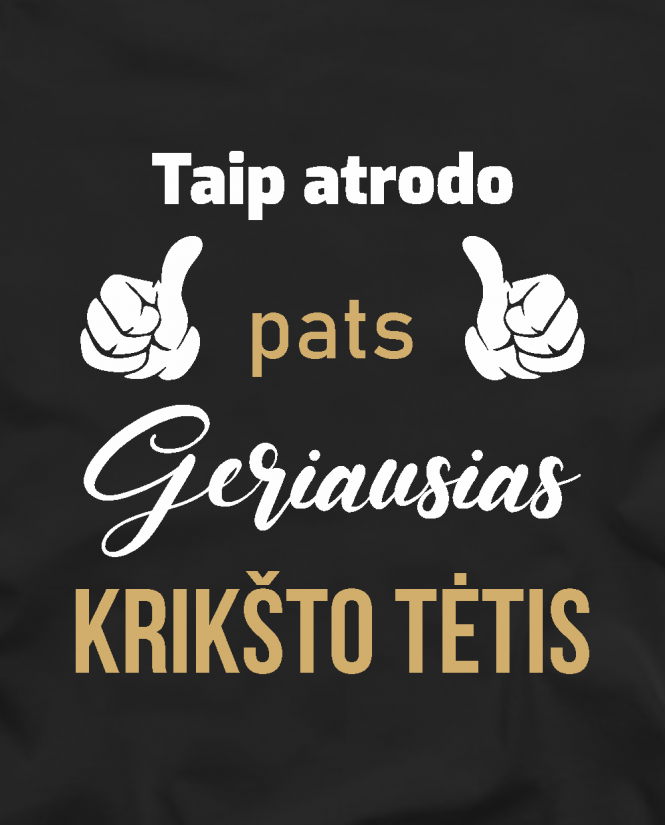 Taip atrodo geriausias krikšto tėtis